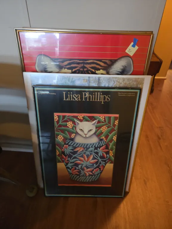 Vintage posters and wall art