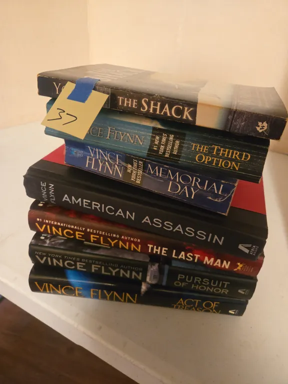 Assorted Vince Flynn novels