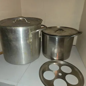 Aluminum deep fryer pot