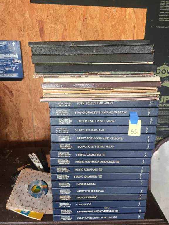 Beethoven's bicentennial collection record set