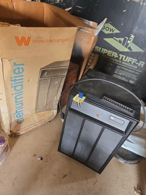 White Westinghouse dehumidifier