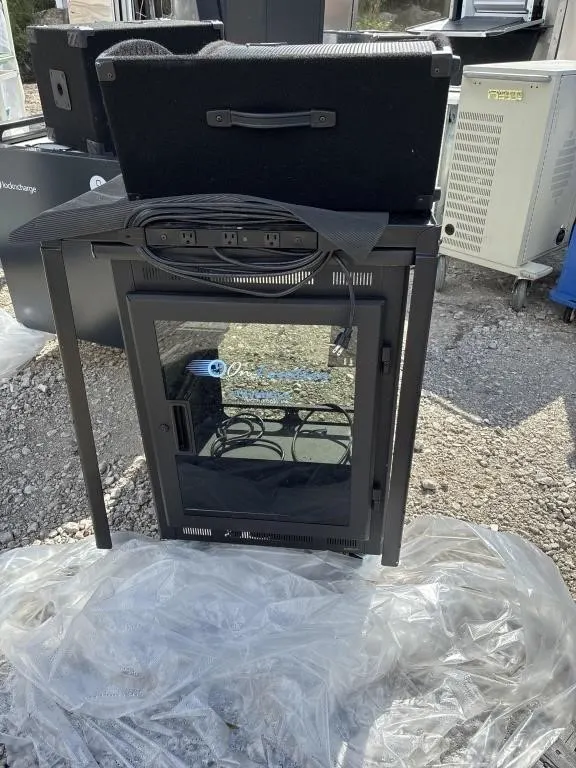 Audio cabinet with speake Not tested
