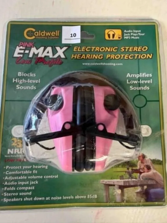 Caldwell Hearing protection-New-Pink