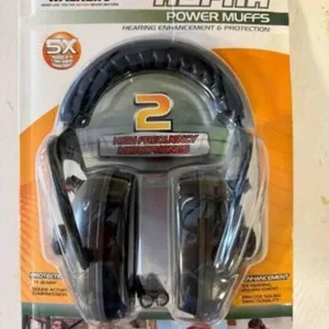 Walkers Power Muffs hearing protection-New