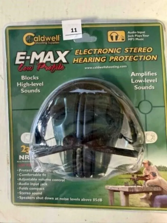 Caldwell Hearing protection-New- Green