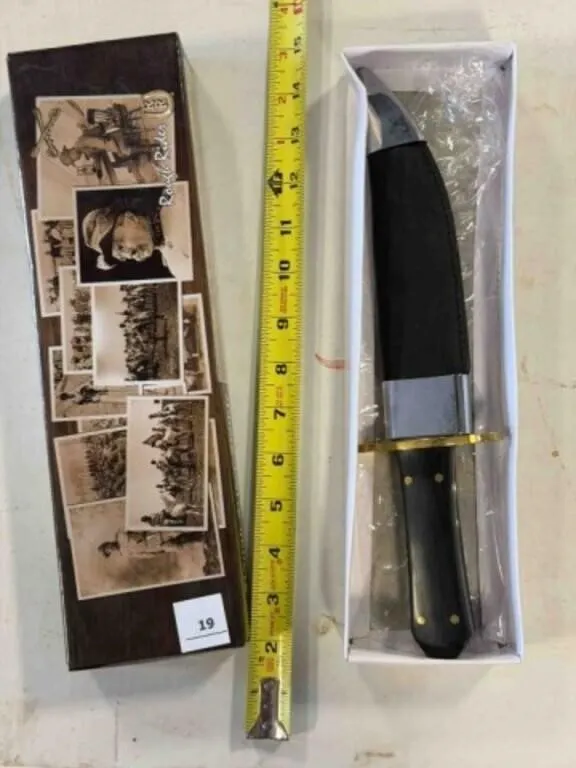 Rough Rider Bowie Knife w/box-New