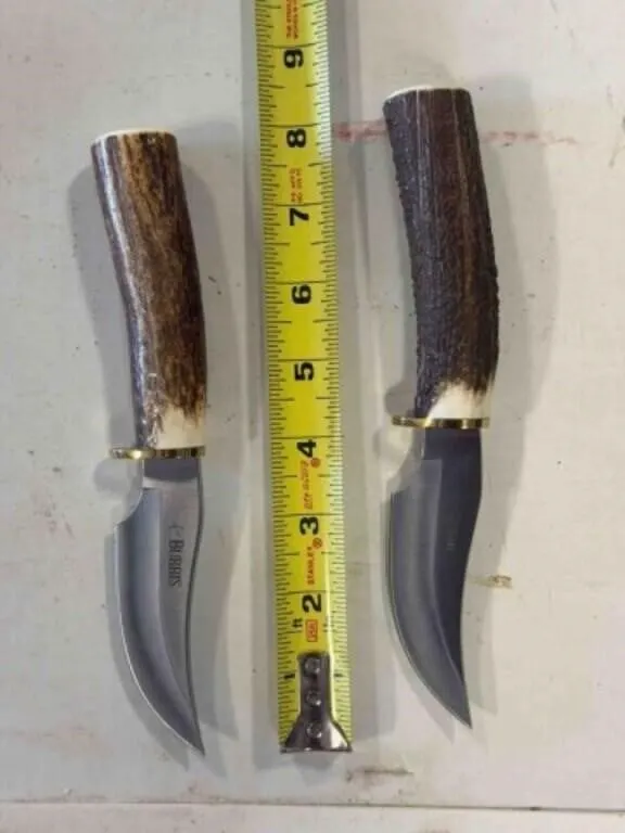 2-Bone handle knives