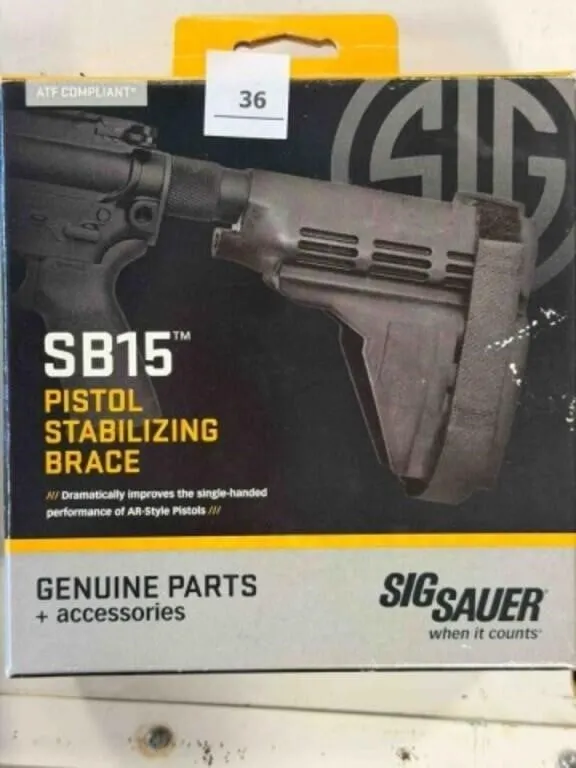 SIG SB15 Pistol Stabilizing Brace -New