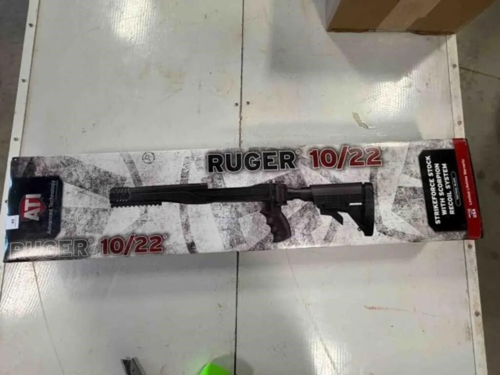 Ruger 10/22 tactical stock in box