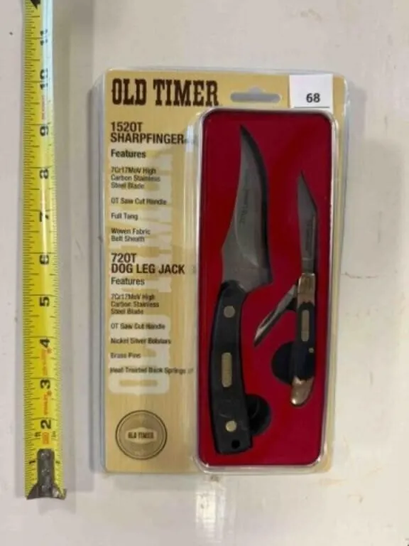 Old Timer dual knife set new