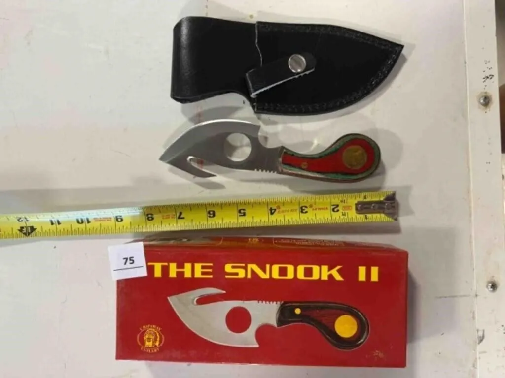 The Snook II gut knife new