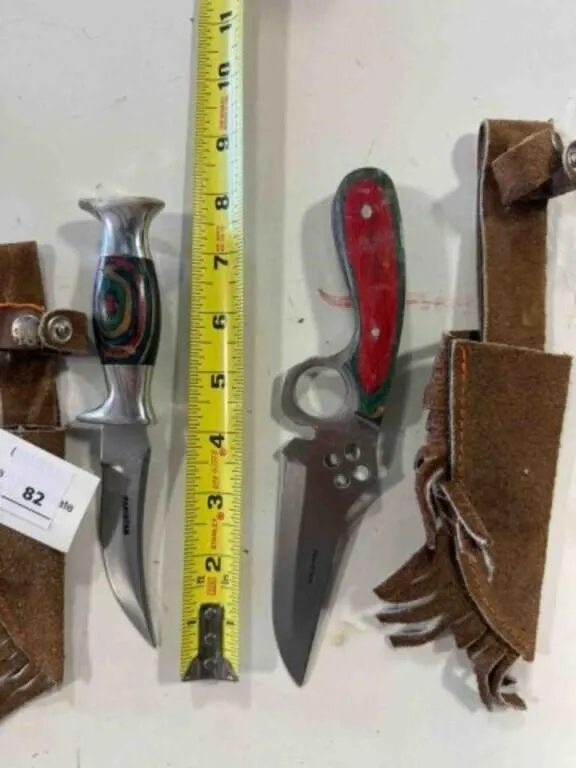 2-hunting knives used