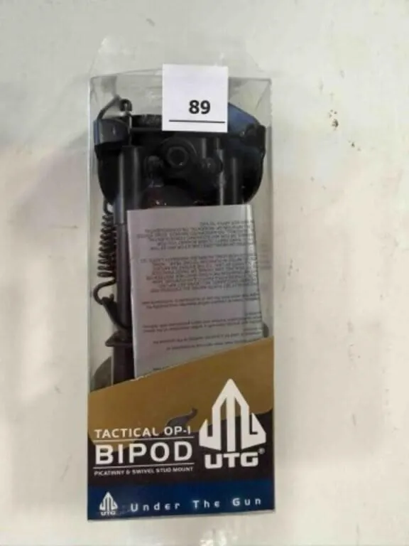 UTG Tactical OP-2 Bipod; picatinny & swivel