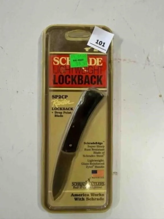 Schrade folding knife new