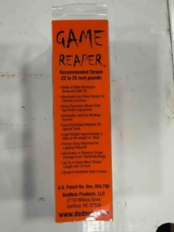 Game reaper Thompson Encore