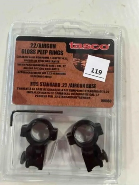 Tasco .22 air gun base