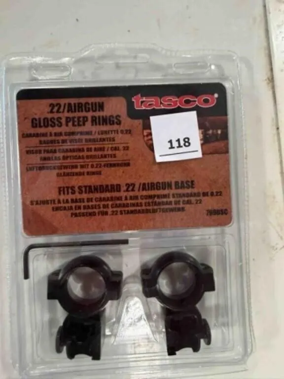 Tasco .22 air gun base