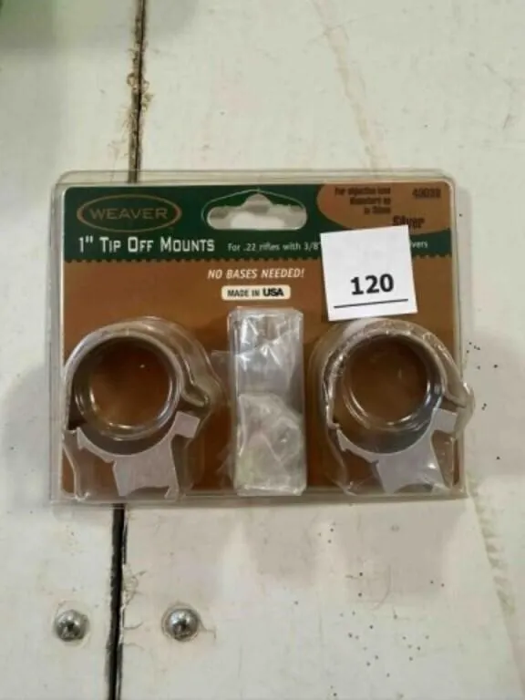 Weaver scope ring new