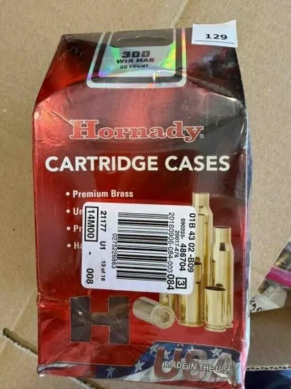 New 300 win Mag brass; 50-ct