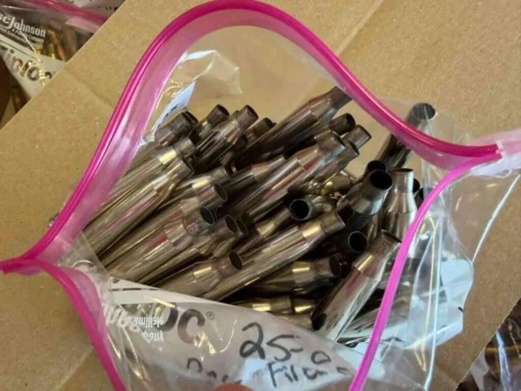 25-06 Nickel; fired once; 100ct