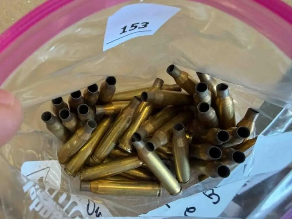 25-06 Rem Brass; fired once; 41 ct.
