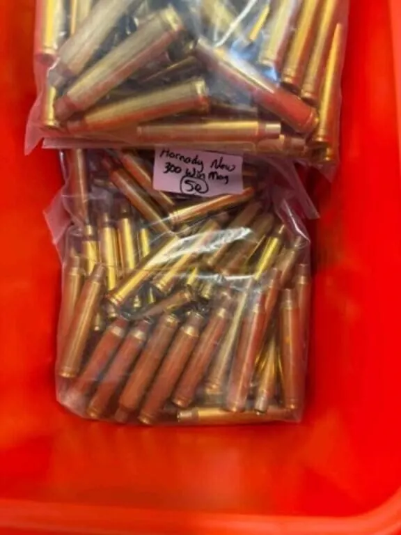 Hornady New 300 Win Mag brass; 8-bags of 50 ct.