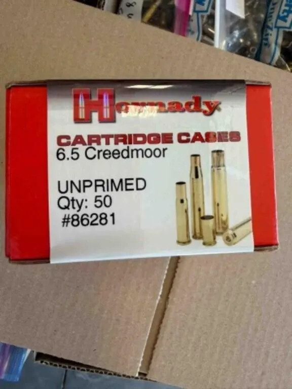 Hornady 6.5 Creedmoor brass -New- 50ct