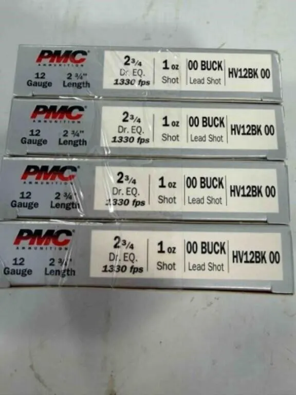 PMC 12ga 00 Buck; 20 shells