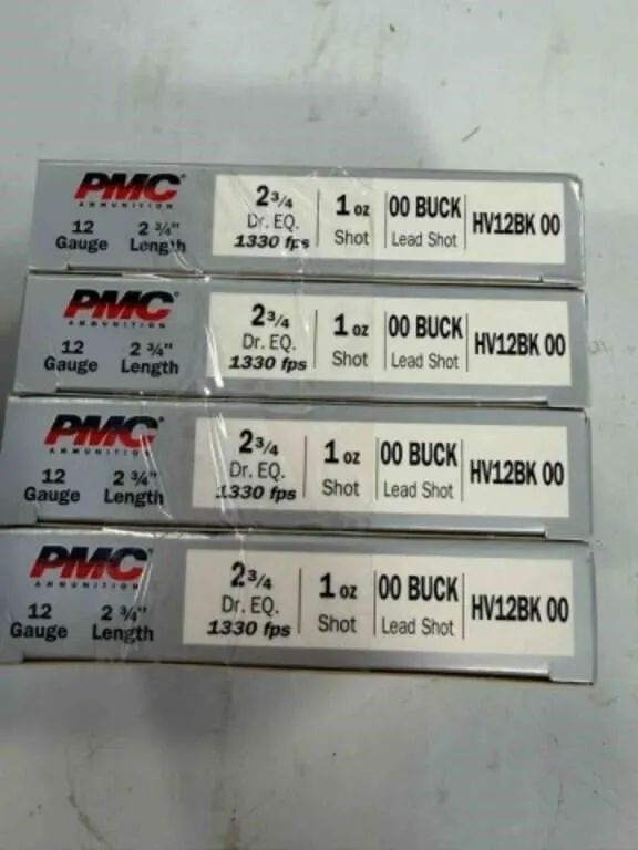 PMC 12 ga 00 Buck; 20 shells