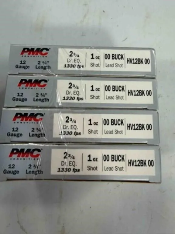 PMC 12ga 00 Buck; 20 shells