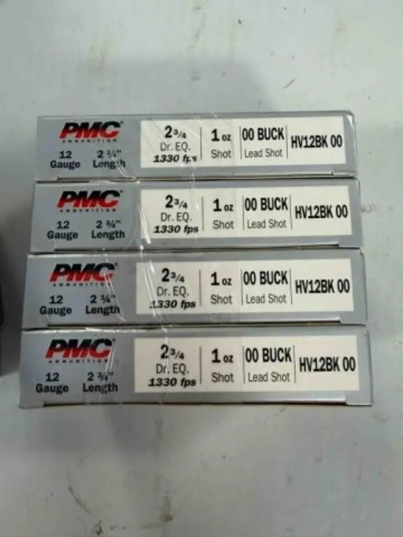 PMC 12ga 00 Buck; 20 shells