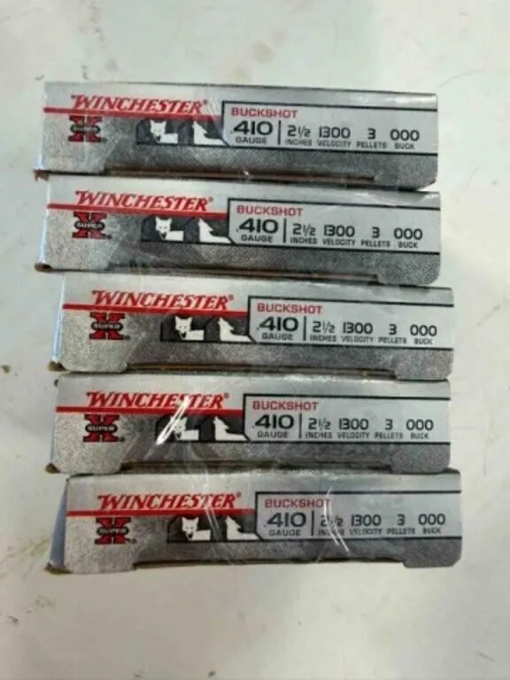 Winchester .410 ga; 000 buck; 25 ct.
