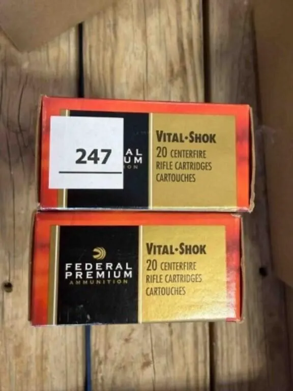 Federal 7mm Win Short Mag; 160gr; Nosler; 40 ct.