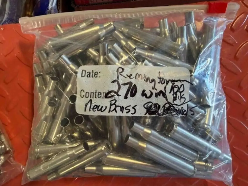 New 270 win Nickel casing; 200 ct.