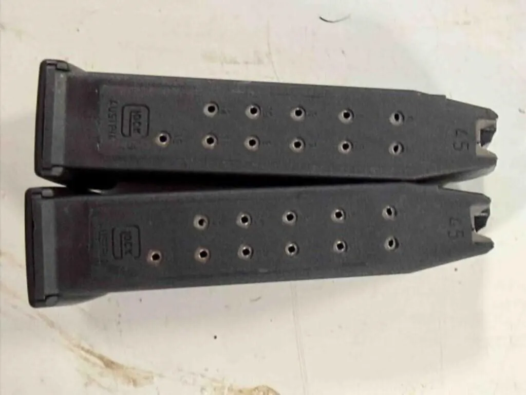 2-Glock 21 magazines -New- 45 ACP