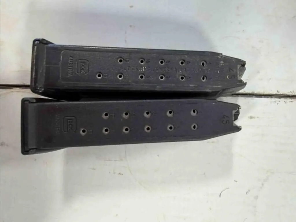2-Glock 21 magazines -New- 45 ACP