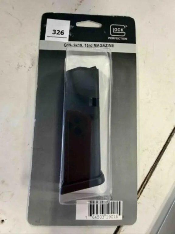 Glock G19 magazine - New 15rd; 9mm
