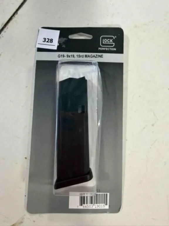 Glock G19 magazine - New 15rd; 9mm