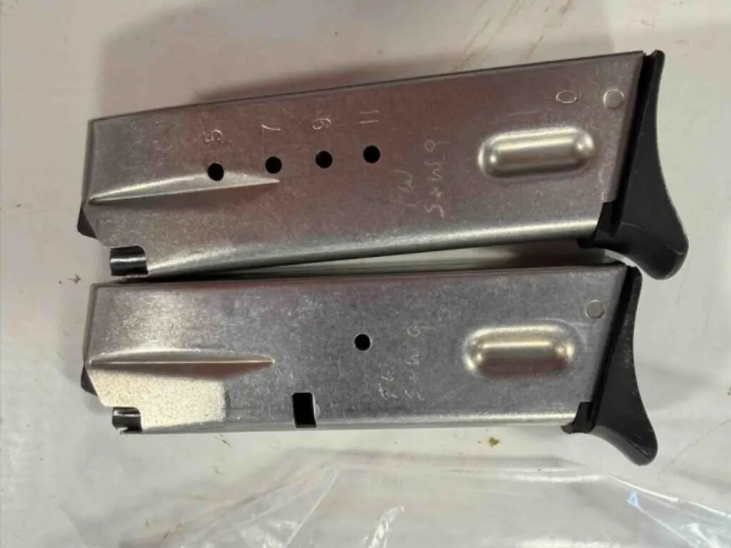 2-Smith & Wesson 6906 magazines, 9mm