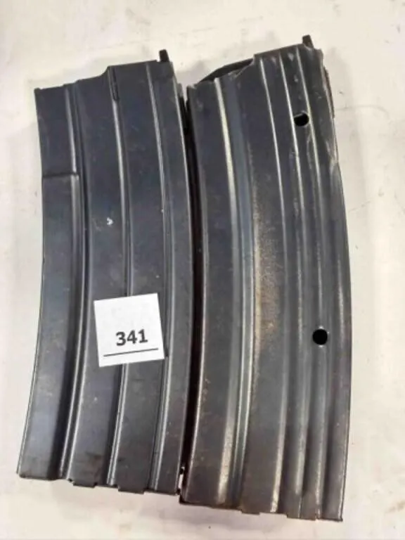2-Ruger Mini-14 20-rd magazines; 223