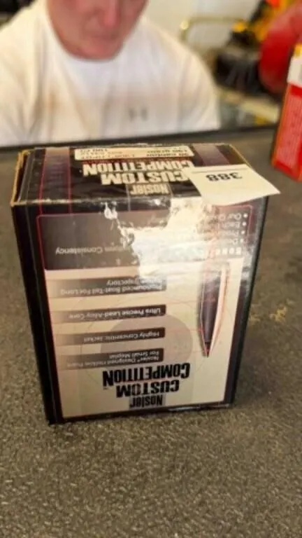 Nosler 30 cal bullets; 190gr; 100ct