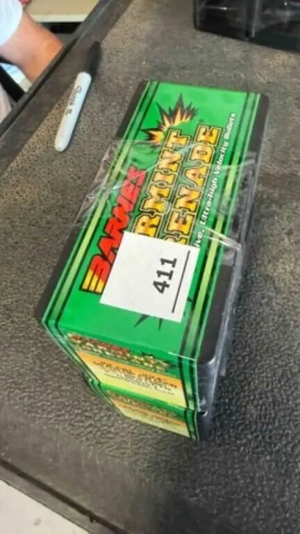 Barnes 22 cal bullets; 50gr; 500 ct.