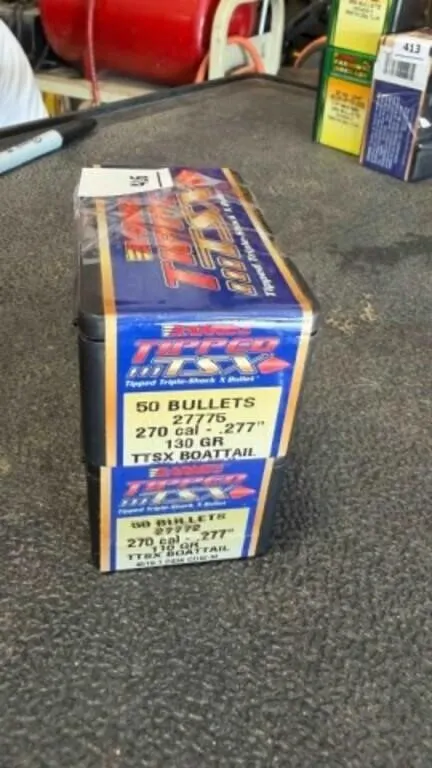 Barnes 270 cal bullets;130 gr; 100 ct.