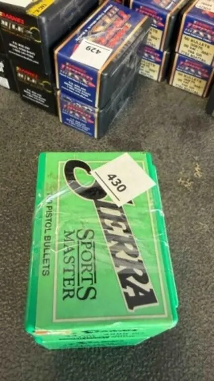 Sierra 44 cal bullets; 180gr; 200ct