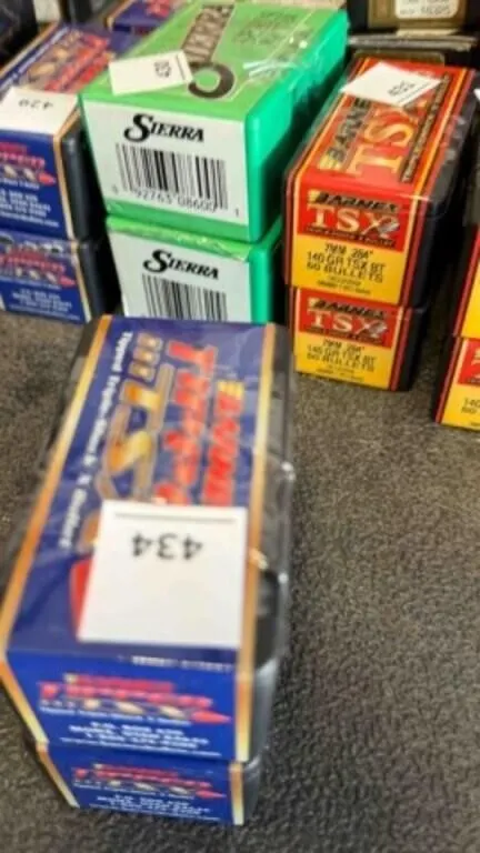 Barnes 270 cal bullets; 110gr; 100 ct.