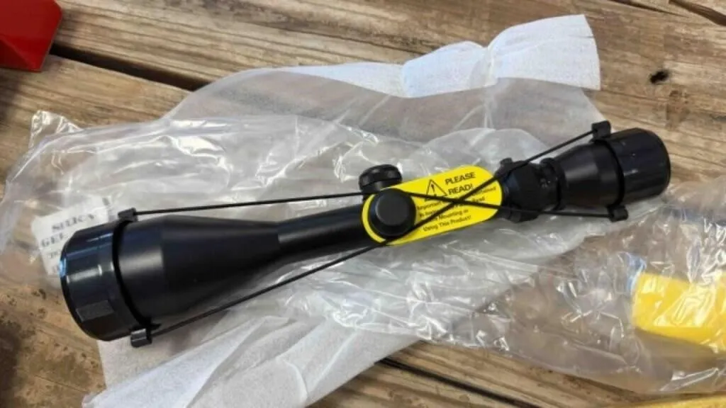 Simmons Pro50 scope; 2.5-10x50 in box