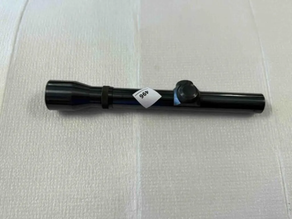 black scope, no power markings or maker