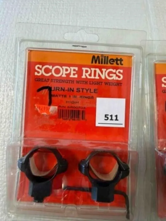 Millett scope rings