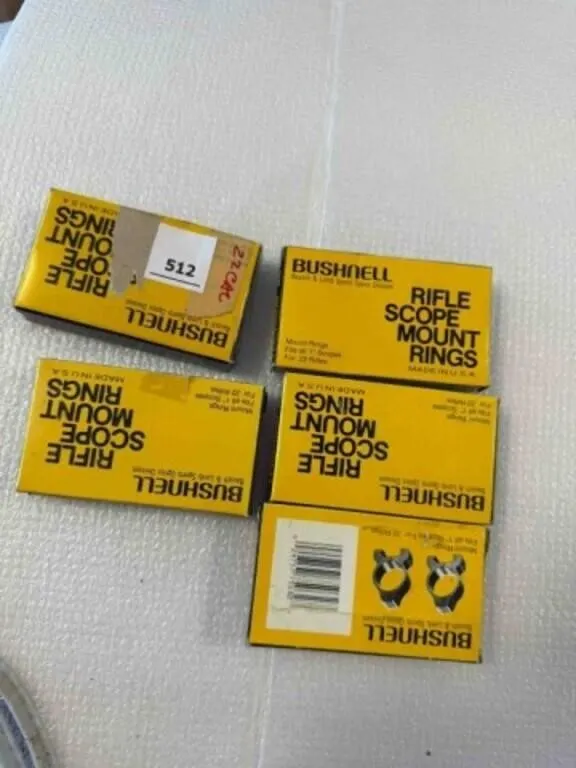 Bushnell 1" scope rings