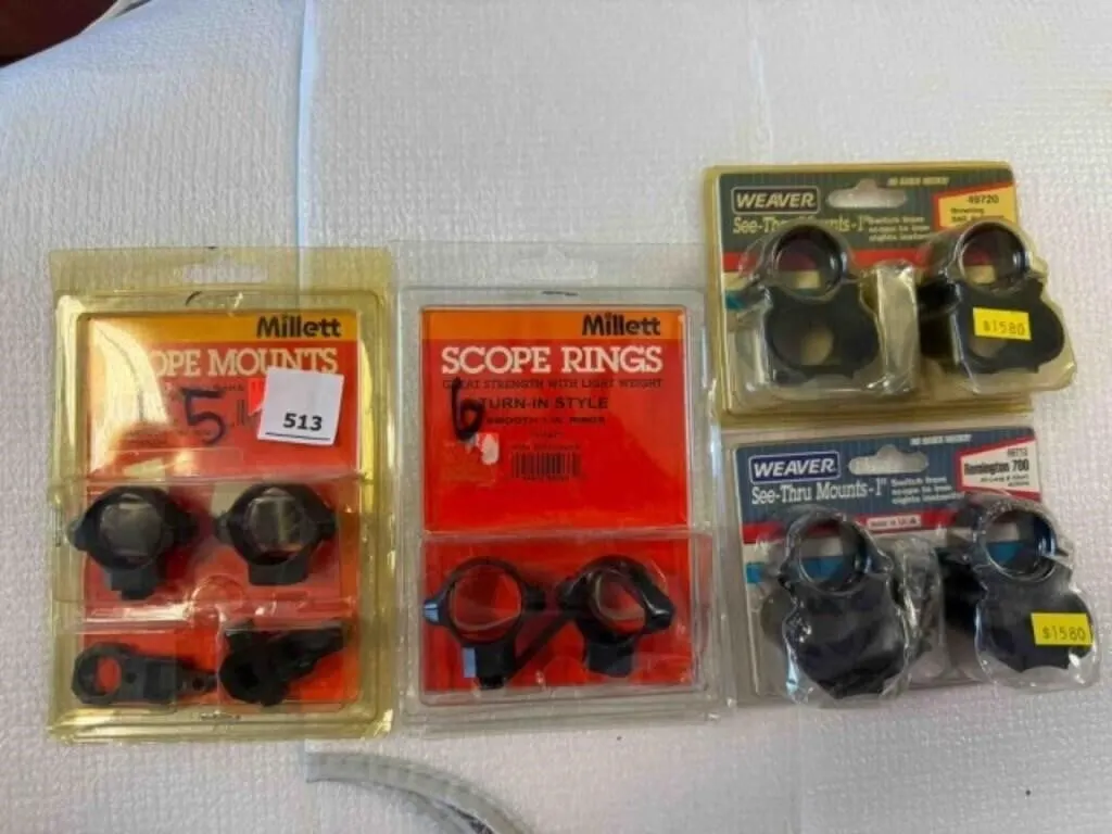Millett & Weaver scope rings